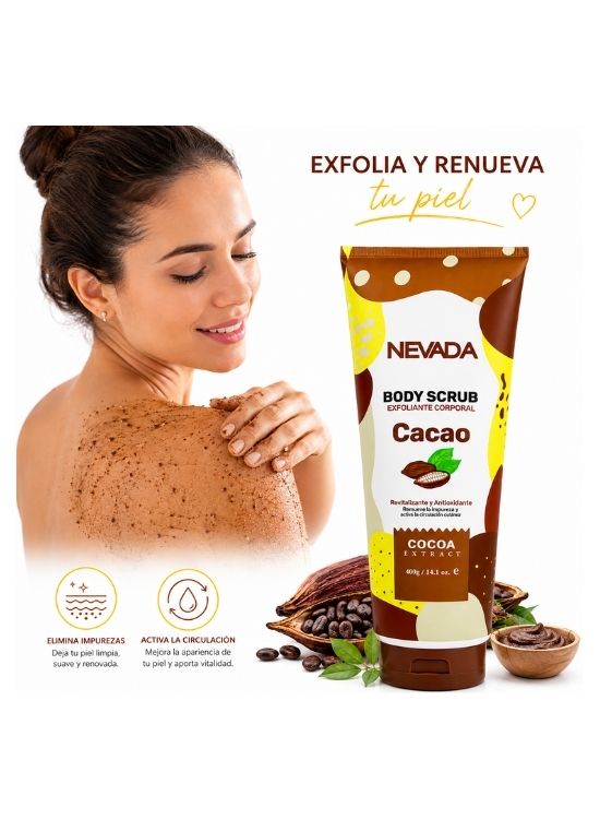 EXFOLIANTE CORPORAL CACAO - NEVADA - 3
