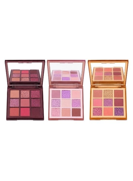 PACK X3 PALETA SOMBRAS DE OJOS NUDE - S.F.R. COLOR - 2