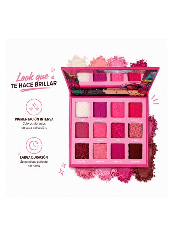 PALETA SOMBRAS DE OJOS GIRL WORLD TONO 02 - SAMANTHA - 2