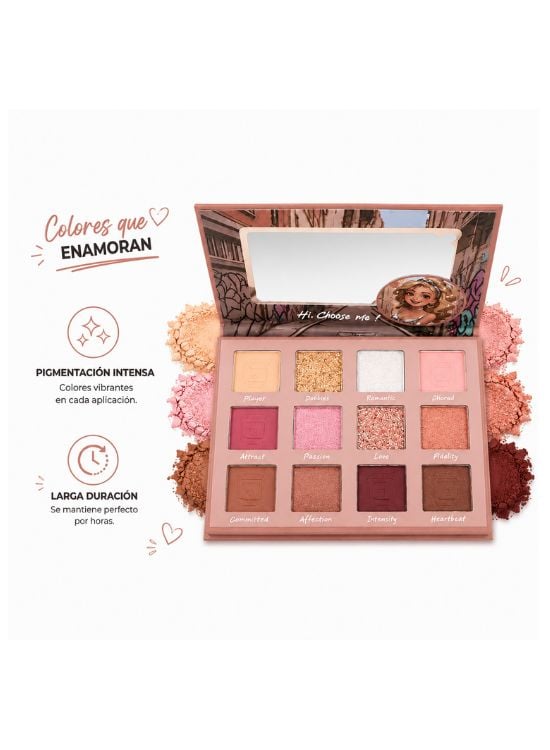 PALETA SOMBRAS DE OJOS GIRL WORLD TONO 04 - SAMANTHA - 2