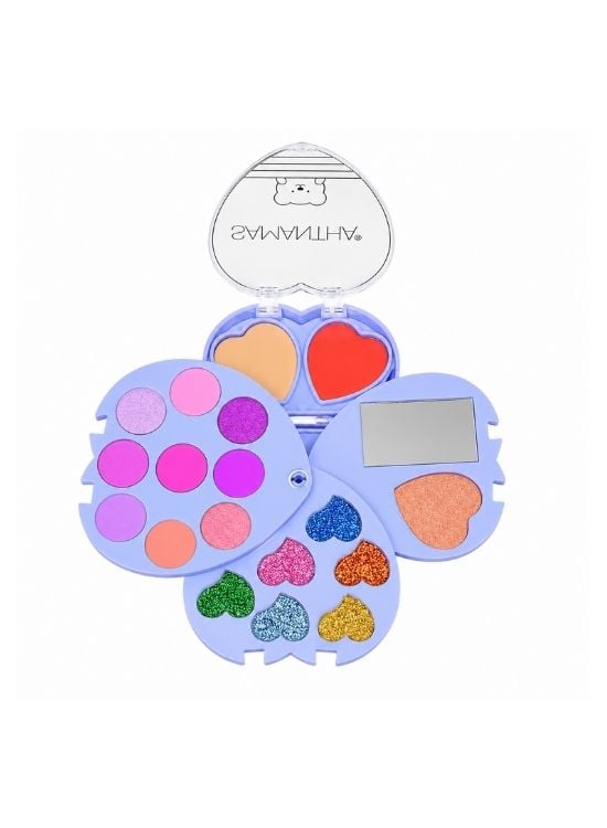 KIT DE MAQUILLAJE EN FORMA DE CORAZÓN TONO 03 - SAMANTHA - 2