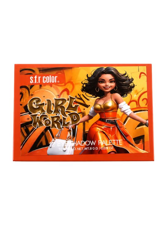 PALETA SOMBRAS DE OJOS GIRL WORLD TONO 01 - SAMANTHA - 4