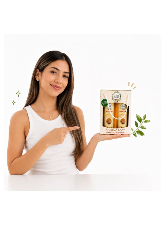 SET GINSENG ROOT SHAMPOO Y ACONDICIONADOR 420 ML - NEVADA - 3