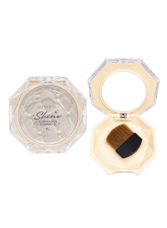ILUMINADOR COMPACTO SHINE TONO 02 - SAMANTHA - 2