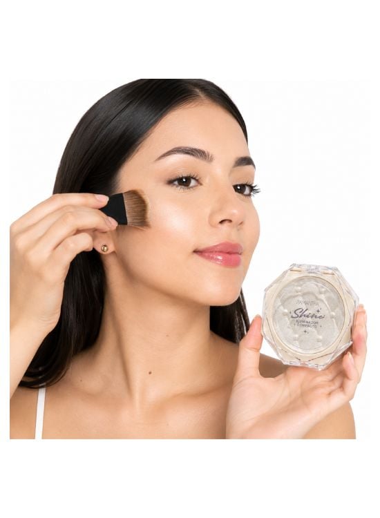 ILUMINADOR COMPACTO SHINE TONO 02 - SAMANTHA - 3