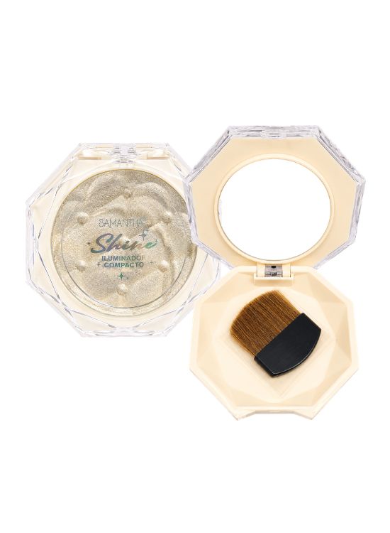 ILUMINADOR COMPACTO SHINE TONO 01 - SAMANTHA - 2
