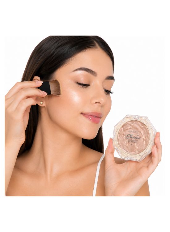 ILUMINADOR COMPACTO SHINE TONO 04 - SAMANTHA - 3