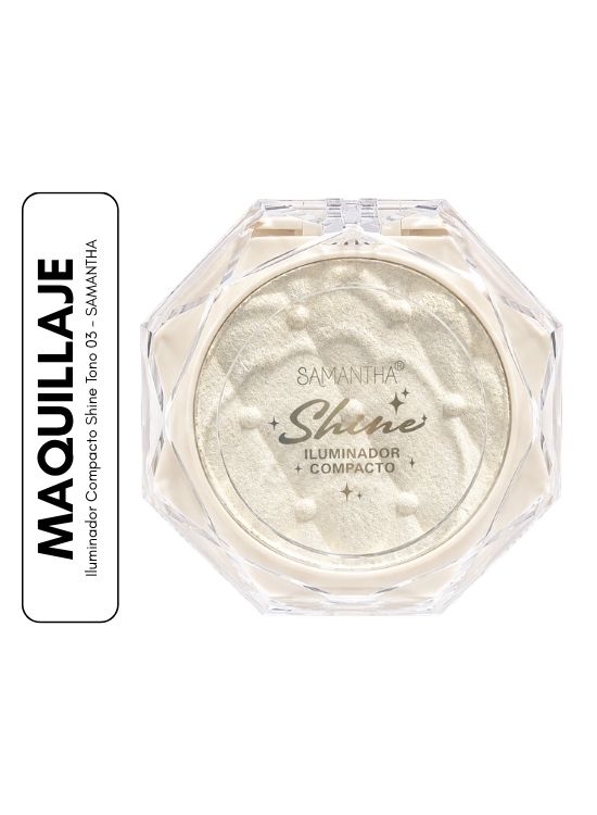 ILUMINADOR COMPACTO SHINE TONO 03 - SAMANTHA - 1