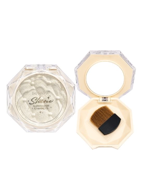 ILUMINADOR COMPACTO SHINE TONO 03 - SAMANTHA - 2