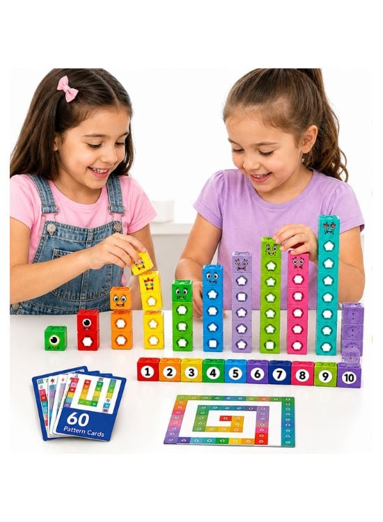 NUMBER BLOCK BLOQUES DIDÁCTICOS 100 PIEZAS MAGIC BLOCK - 3