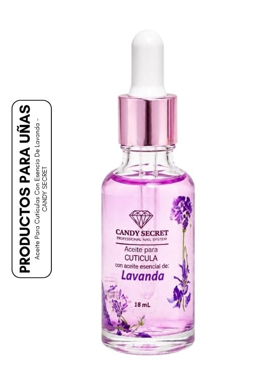 ACEITE PARA CUTÍCULAS CON ESENCIA DE LAVANDA - CANDY SECRET - 1