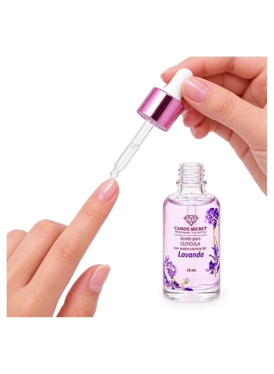ACEITE PARA CUTÍCULAS CON ESENCIA DE LAVANDA - CANDY SECRET - 3