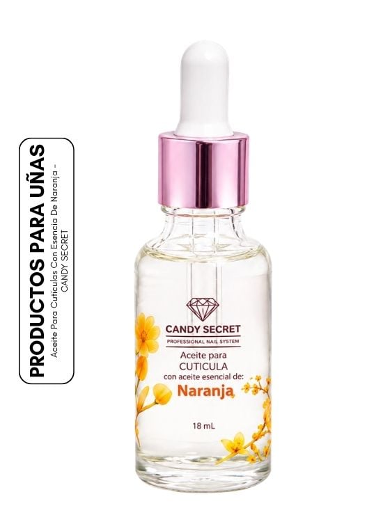 ACEITE PARA CUTÍCULAS CON ESENCIA DE NARANJA - CANDY SECRET - 1