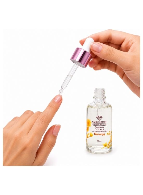 ACEITE PARA CUTÍCULAS CON ESENCIA DE NARANJA - CANDY SECRET - 3