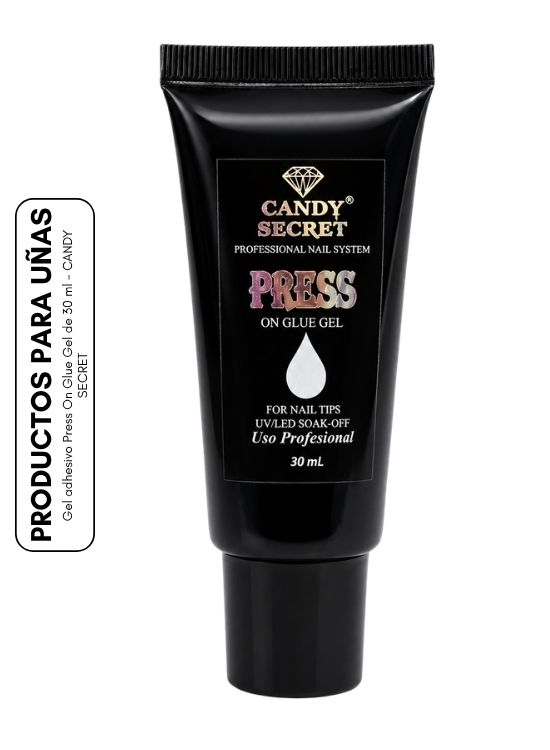 GEL ADHESIVO PRESS ON GLUE GEL DE 30 ML - CANDY SECRET - 1