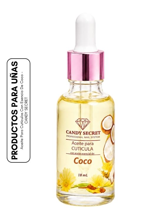 ACEITE PARA CUTÍCULAS CON ESENCIA DE COCO - CANDY SECRET - 1