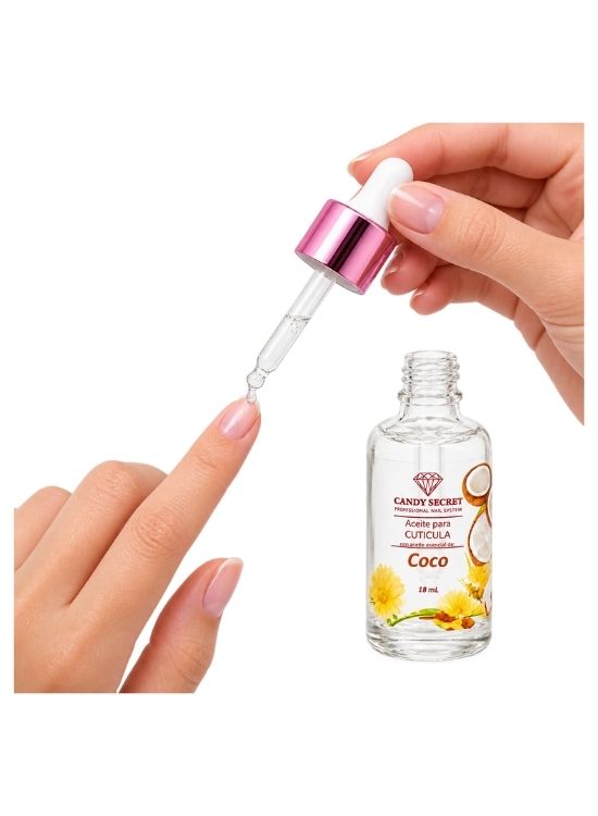 ACEITE PARA CUTÍCULAS CON ESENCIA DE COCO - CANDY SECRET - 3