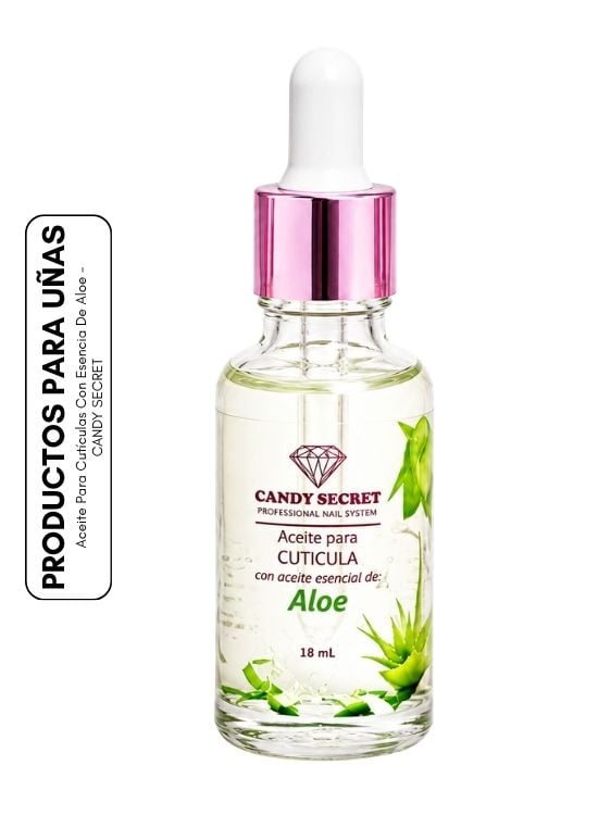 ACEITE PARA CUTÍCULAS CON ESENCIA DE ALOE - CANDY SECRET - 1