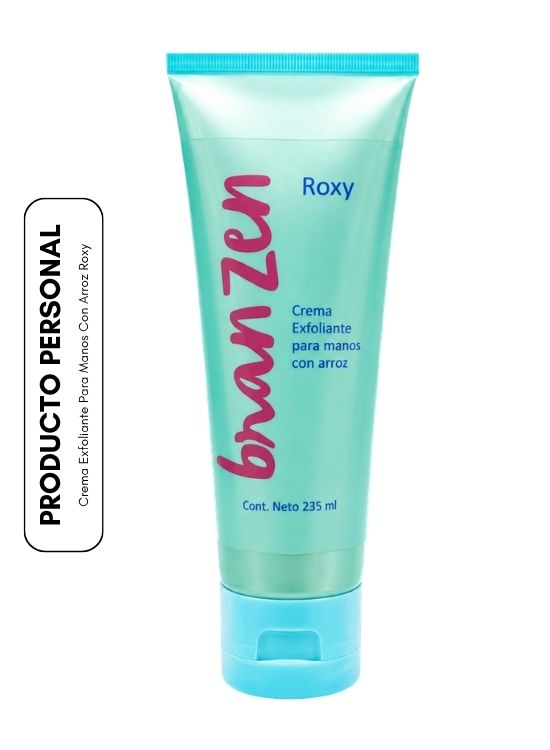 CREMA EXFOLIANTE PARA MANOS CON ARROZ ROXY - 1