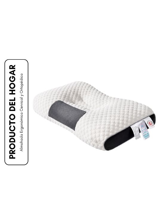 ALMOHADA ERGONÓMICA CERVICAL Y ORTOPÉDICA - 1