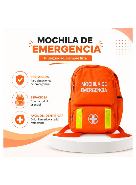 MOCHILA DE EMERGENCIA BÁSICA - 2