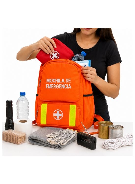 MOCHILA DE EMERGENCIA BÁSICA - 4
