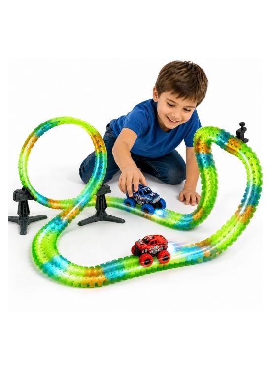 JUGUETE PISTA FLEXIBLE CERO GRAVEDAD 167 PIEZAS - 3