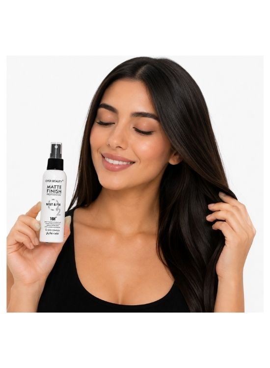 FIJADOR DE MAQUILLAJE MATTE FINISH MIST Y FIX O2 - EVER BEAUTY - 3