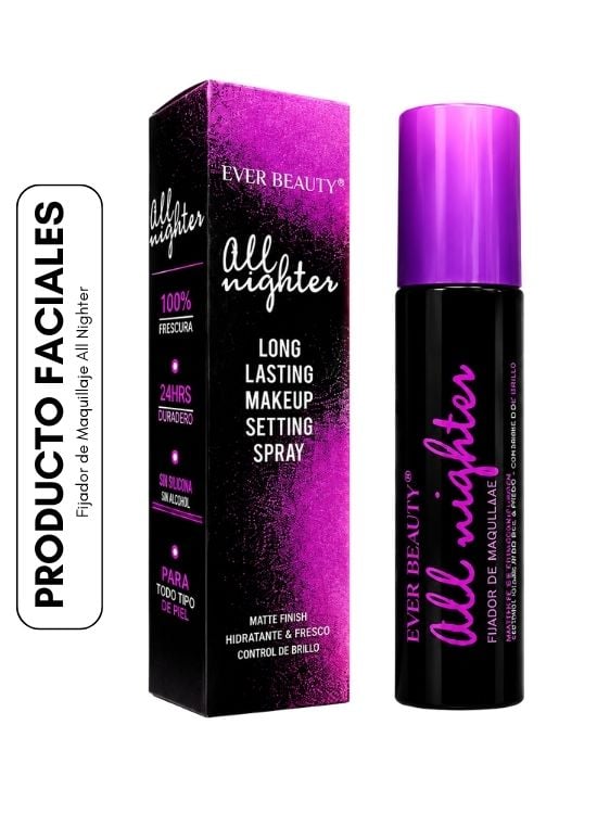 FIJADOR DE MAQUILLAJE ALL NIGHTER - EVER BEAUTY - 1