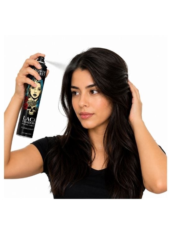 LACA FIJADORA PARA EL CABELLO VOLUMEN DURADERO 420 ML - FLOWER SECRET - 3