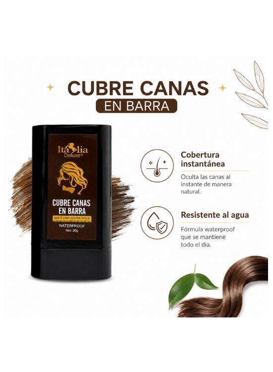 CUBRE CANAS EN BARRA TONO MARRÓN - ITALIA DELUXE - 2
