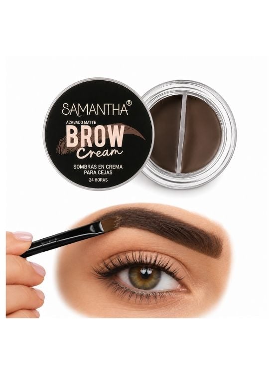 SOMBRA EN CREMA PARA CEJAS MATTE TONO 01 - SAMANTHA - 3