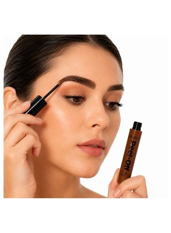 TINTE EN GEL PEEL-OFF PARA CEJAS MARRÓN CLARO - EVER BEAUTY - 3