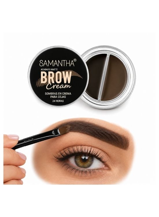 SOMBRA EN CREMA PARA CEJAS MATTE TONO 03 - SAMANTHA - 3