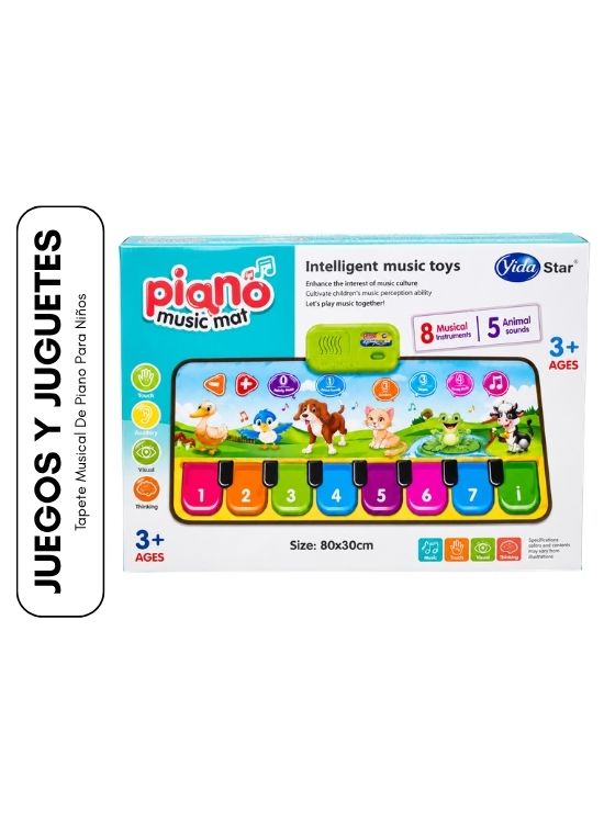 TAPETE MUSICAL DE PIANO PARA NIÑOS - 1