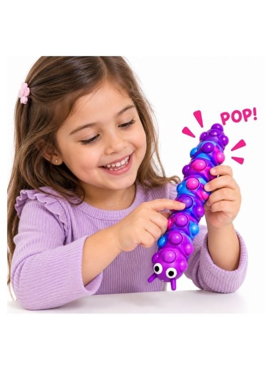 GUSANITO SENSORIALES POP IT CON VENTOSAS - 3