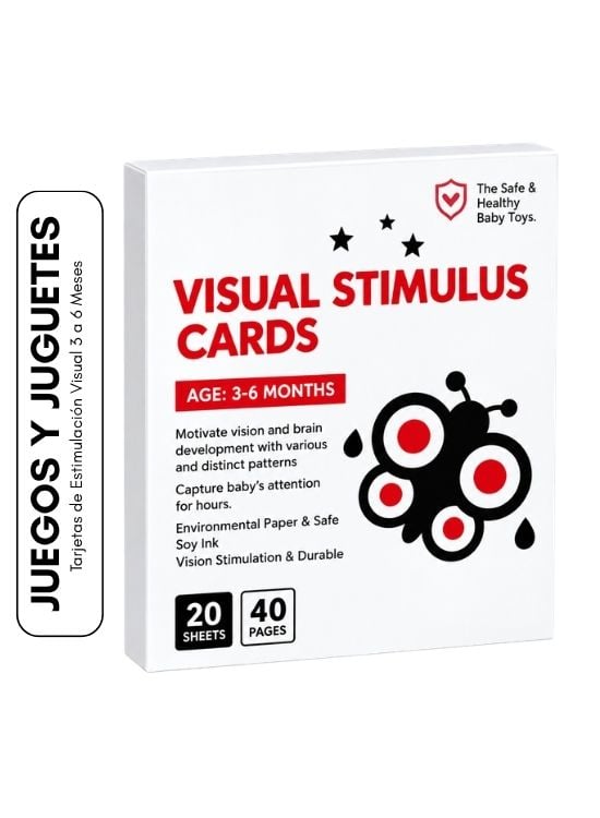 TARJETAS DE ESTIMULACIÓN VISUAL 3 A 6 MESES - 1