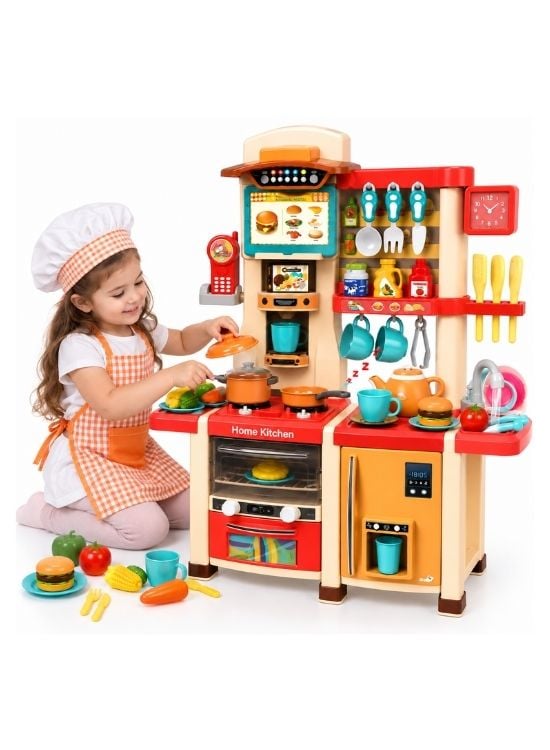 COCINA INFANTIL INTERACTIVA CON HORNO, LAVADERO Y ACCESORIOS - 3