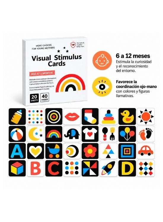 TARJETAS DE ESTIMULACIÓN VISUAL 6 A 12 MESES - 2