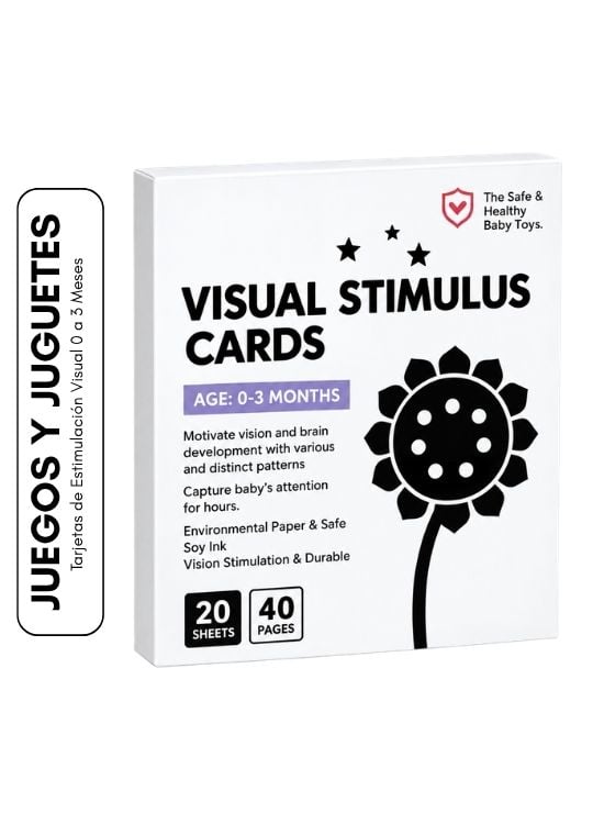 TARJETAS DE ESTIMULACIÓN VISUAL 0 A 3 MESES - 1