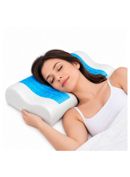 ALMOHADA ORTOPÉDICA CERVICAL VISCOELÁSTICA CON GEL - 3