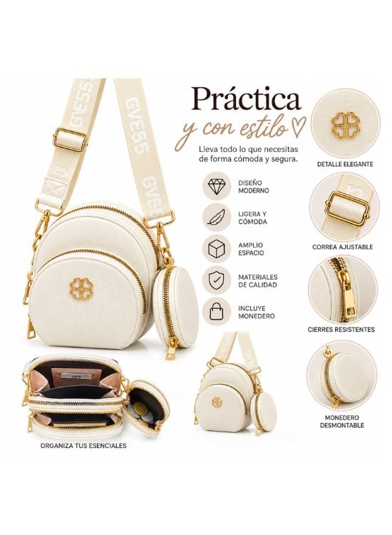 MORRAL BANDOLERA CON MONEDERO - 4