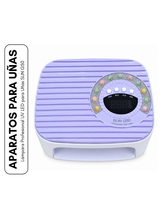 LÁMPARA PROFESIONAL UV LED PARA UÑAS SUN G50 - 1