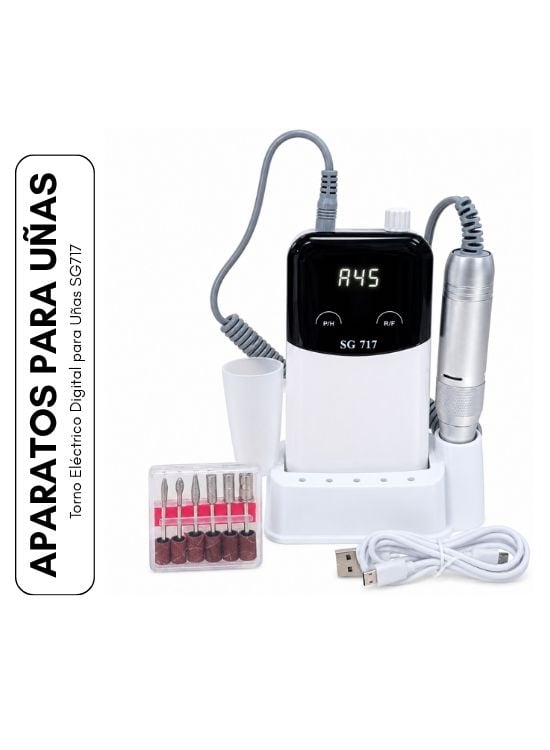 TORNO ELÉCTRICO DIGITAL PARA UÑAS SG717 - 1