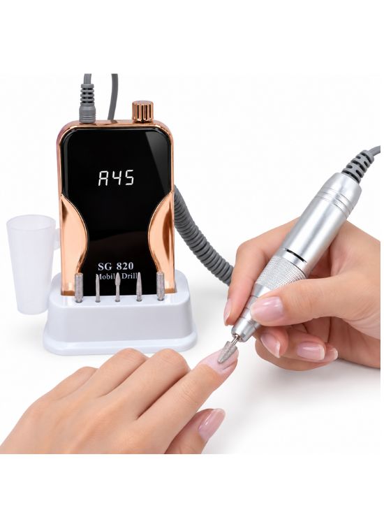 TORNO PROFESIONAL PARA MANICURE SG820 CON SOPORTE - 3