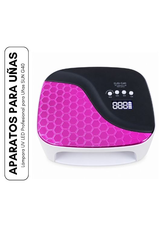 LÁMPARA UV LED PROFESIONAL PARA UÑAS SUN G40 - 1