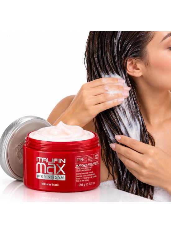 MASCARILLA CAPILAR HIDRATANTE ANTIFRIZZ 285 G - ITALIAN MAX - 3