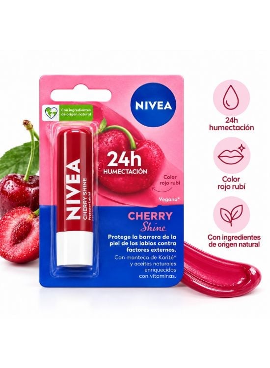 PROTECTOR LABIAL CHERRRY SHINE - 2