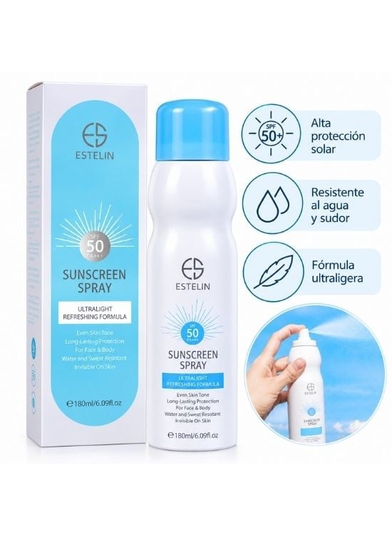 PROTECTOR SOLAR EN SPRAY SPF 50 180 ML - ESTELIN - 2