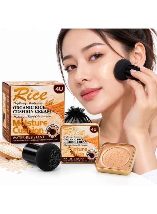 RICE CUSHION CREAM 20 GR TONO 01 NATURAL - WOKALI - 3